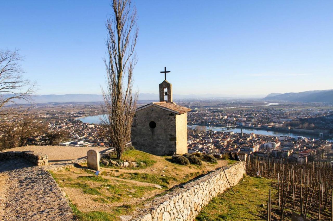 Beau loft face aux vignes - 75 m² avec véranda Crozes-Hermitage Esterno foto