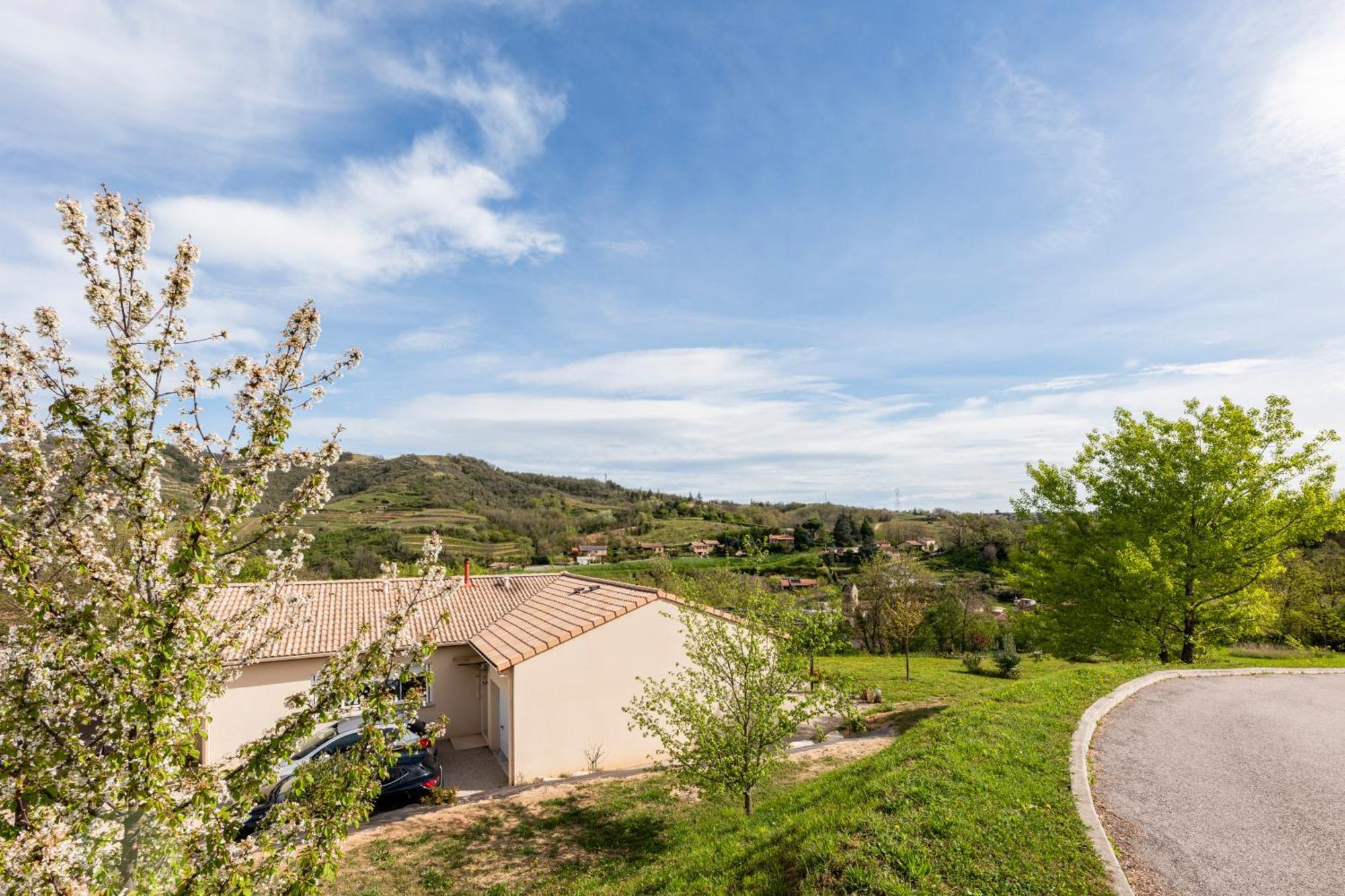 Beau loft face aux vignes - 75 m² avec véranda Crozes-Hermitage Esterno foto