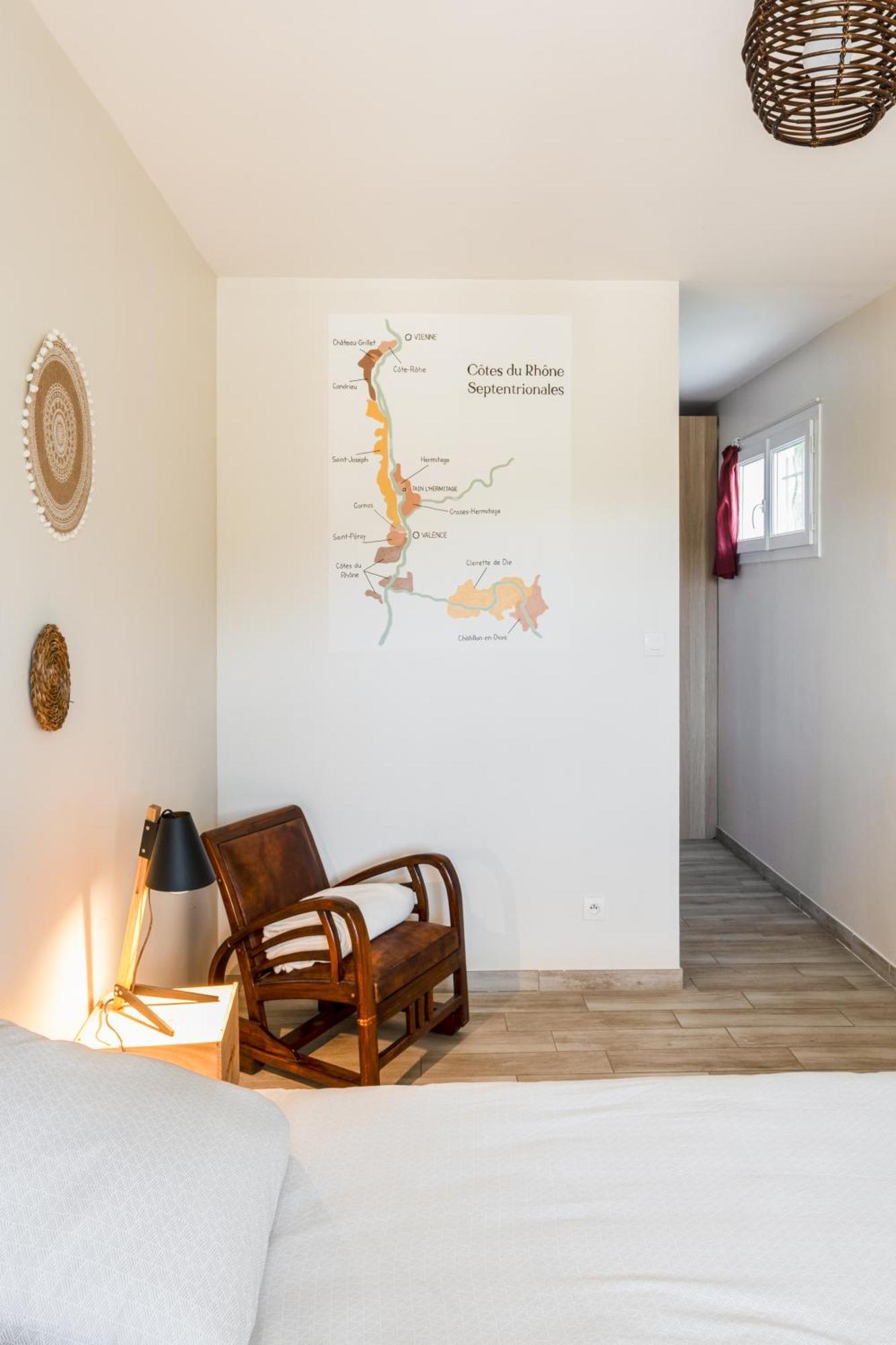 Beau loft face aux vignes - 75 m² avec véranda Crozes-Hermitage Esterno foto