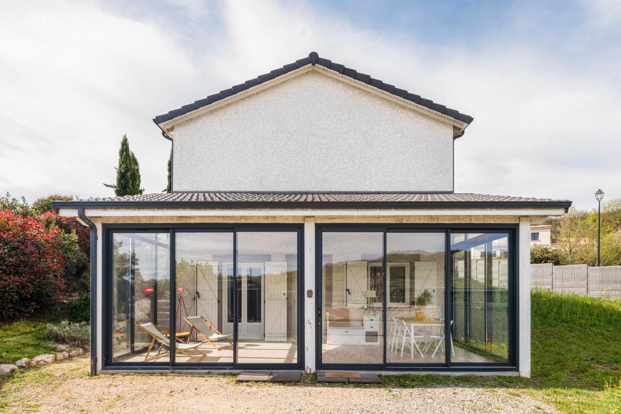 Beau loft face aux vignes - 75 m² avec véranda Crozes-Hermitage Esterno foto